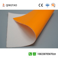 Tela de silicona de un solo lado naranja